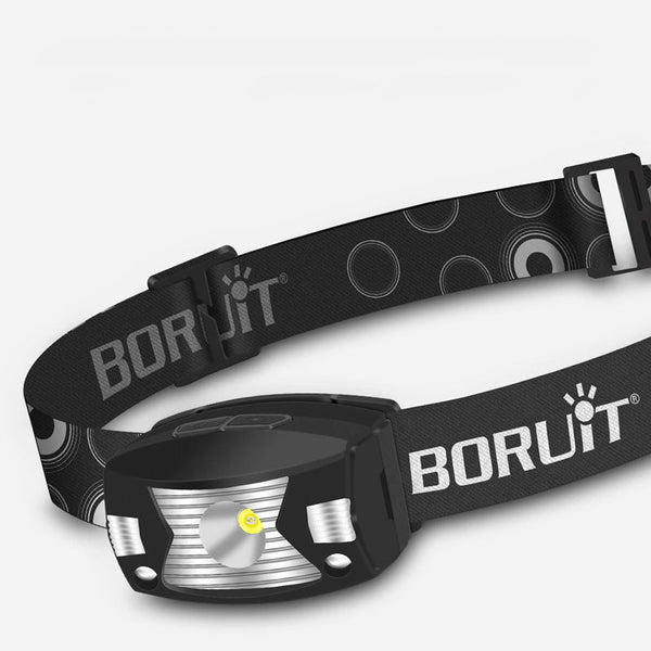 Powerful Led Headlamp Body Motion Sensor Headlight Usb Charging Head Torches