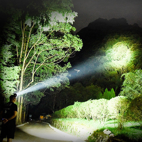 Bright Led Head Lamp And Emergency Power Bank Usb Charging Head Torches