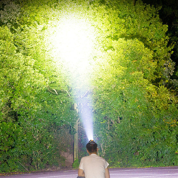Bright Led Head Lamp And Emergency Power Bank Usb Charging Head Torches