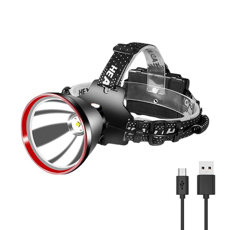Bright Led Head Lamp And Emergency Power Bank Usb Charging Head Torches