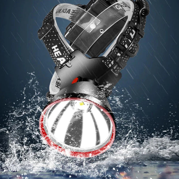 Bright Led Head Lamp And Emergency Power Bank Usb Charging Head Torches