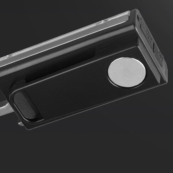 5 Color Light Keychain Cob+Led Mini Flashlight Usb Charging Keyrings