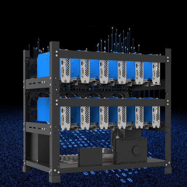 3 Layer 12 Gpu Motherboard Bracket Fixing Frame Mining Machine Case Parts & Accessories