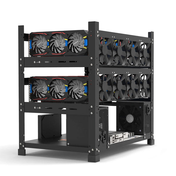 3 Layer 12 Gpu Motherboard Bracket Fixing Frame Mining Machine Case Parts & Accessories