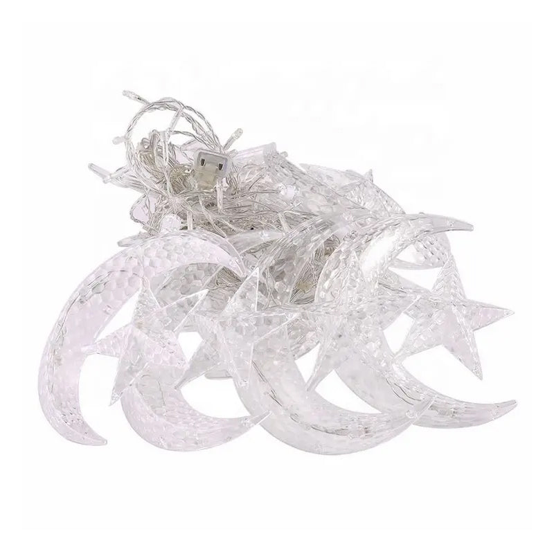3.5M Led Curtain String Light Star & Moon Home Decorative Fairy Lamp String Lights