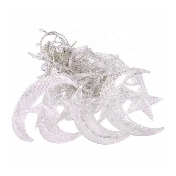 3.5M Led Curtain String Light Star & Moon Home Decorative Fairy Lamp String Lights
