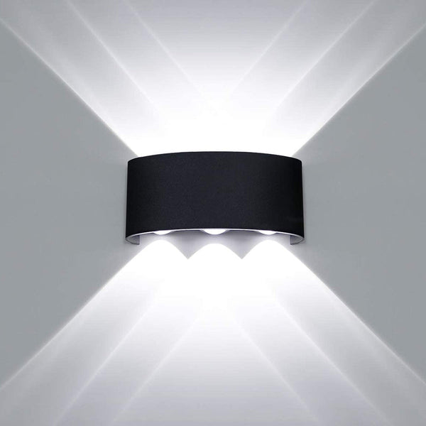 6 Led Modern Wall Light Cube Sconce Fixture Lamp Cool/Warm Lamps