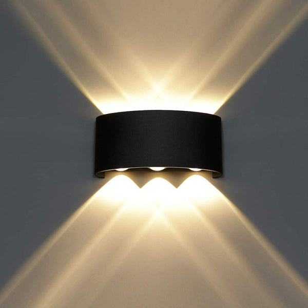 6 Led Modern Wall Light Cube Sconce Fixture Lamp Cool/Warm Lamps
