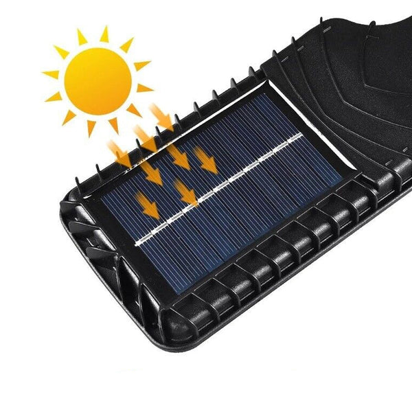 2 Pcs Led Motion Sensor Security Flood Light Solar Powered Security & Floodlights