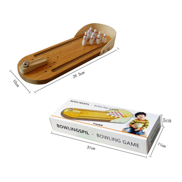 Interactive Toy Mini Bowling Set Tabletop Game Base Board Games