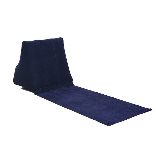 Waterproof Outdoor Inflatable Beach Pillow Triangle Cushion With Mat Beach Chairs
