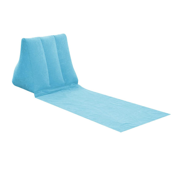 Waterproof Outdoor Inflatable Beach Pillow Triangle Cushion With Mat Beach Chairs