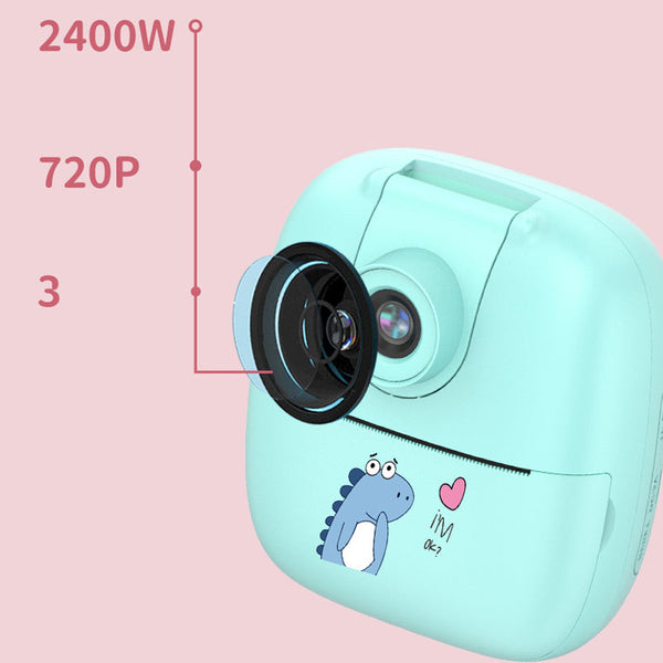 Kids Instant Thermal Print Digital Camera And Video Recorder With 2 Inch Hd Digital Cameras