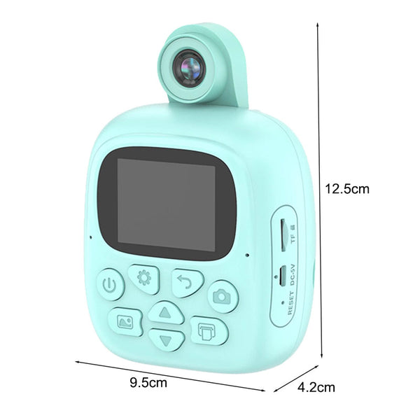 Kids Instant Thermal Print Digital Camera And Video Recorder With 2 Inch Hd Digital Cameras