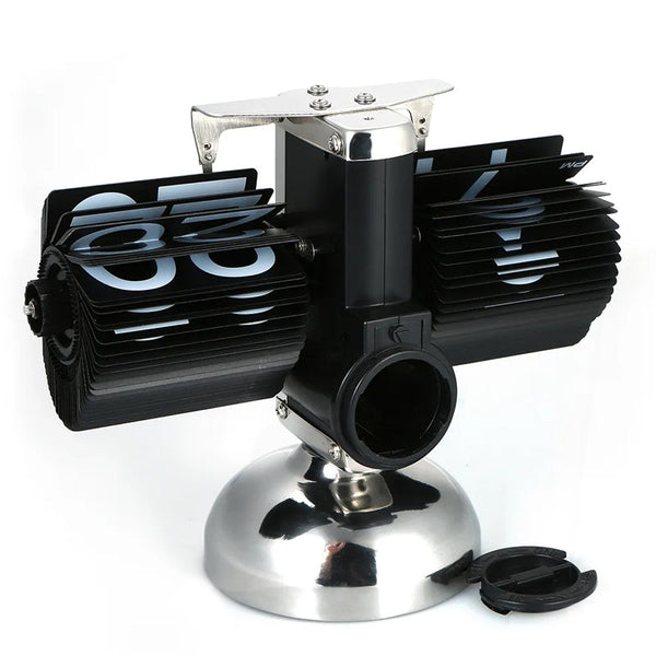 Automatic Page Turner Mechanical Desktop Clock Battery Powered Desk Clocks