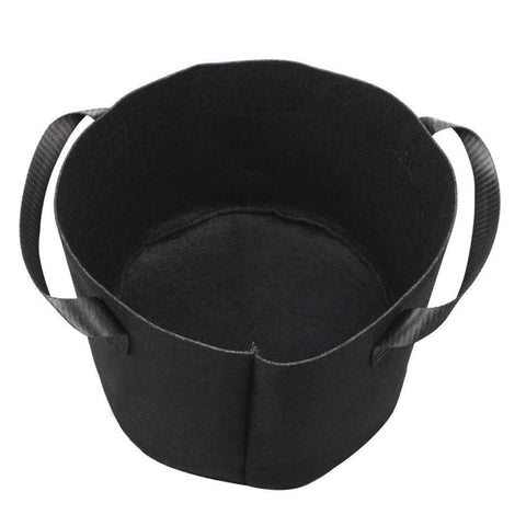 Pack Of 10 Fabric Breathable Grow Pots Planter Bags With Handle