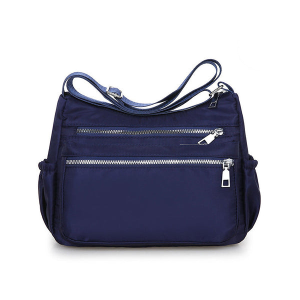 Waterproof Multi Pocket Nylon Womens Shoulder Cross Body Messenger Travel Handbag Women's Bags & Handbags