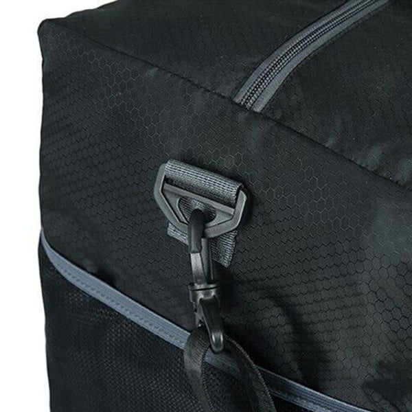 70L Large Capacity Foldable Waterproof Duffel And Travel Bag With Canvas Shoes Daypacks