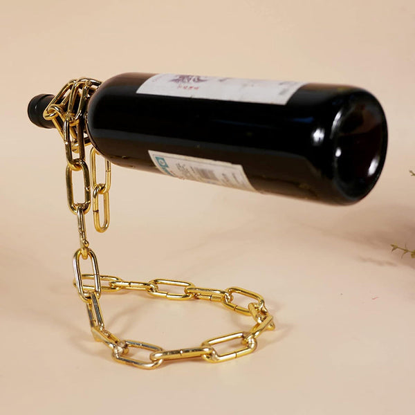Magic Floating Wine Unique Link Chain Rack For Airborne Racks
