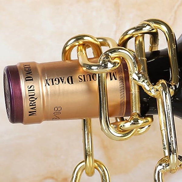 Magic Floating Wine Unique Link Chain Rack For Airborne Racks