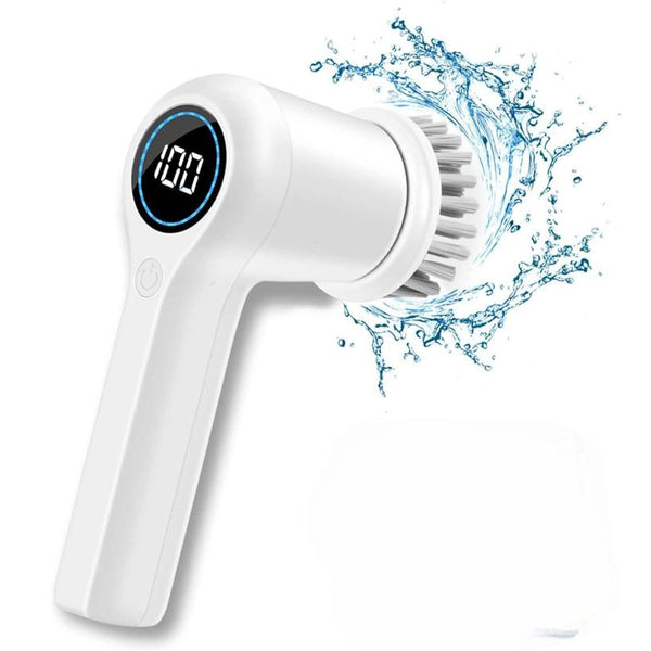 Cordless Electric Spin Scrubber Multifunctional Cleaning Brush Usb Rech Cleaning Brushes