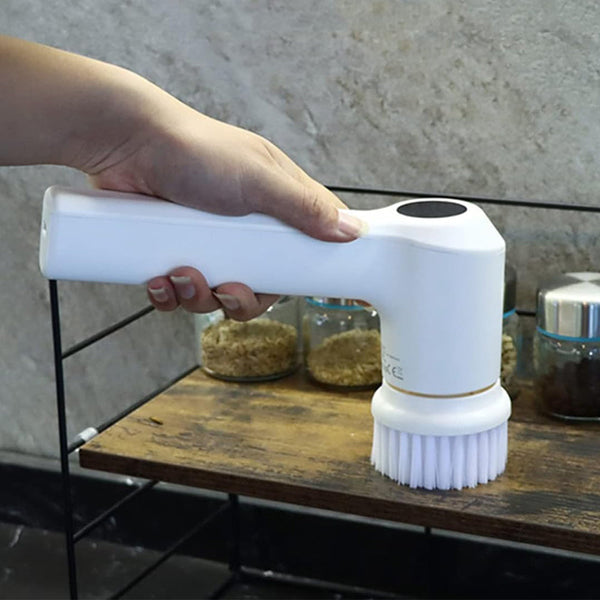 Cordless Electric Spin Scrubber Multifunctional Cleaning Brush Usb Rech Cleaning Brushes
