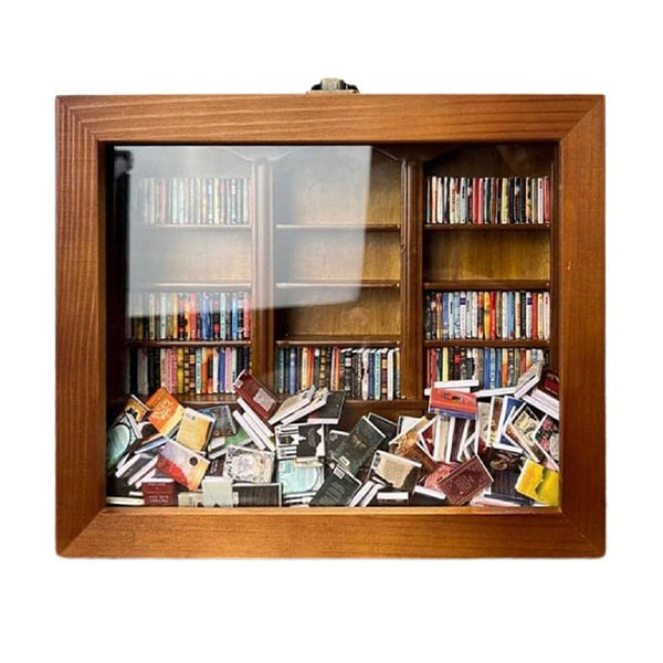 Anxiety Bookshelf Stress Relief Sensory Desk Toy With Miniature Squeezable Stress Relievers