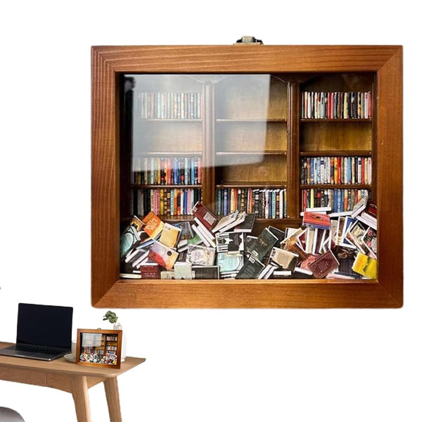 Anxiety Bookshelf Stress Relief Sensory Desk Toy With Miniature Squeezable Stress Relievers