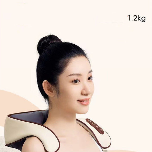 5D Deep Kneading Massagers For Neck And Shoulder With Heat Goletsure - Usb Charging