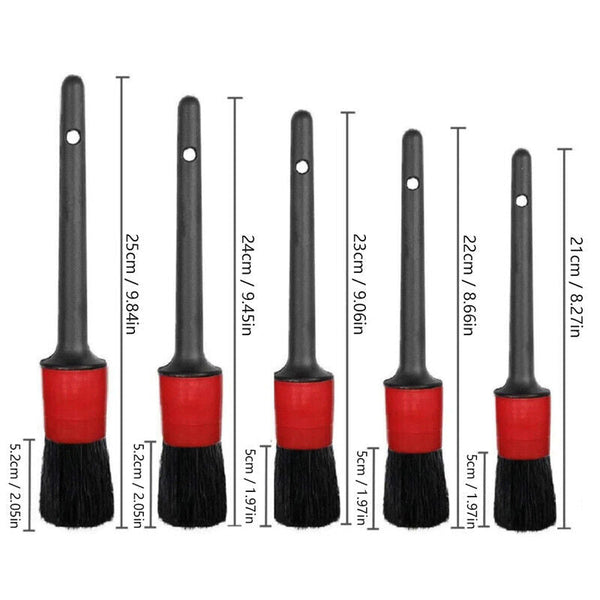 27Pcs Drill Brush Attachments Car Detailing Kit For Auto Exterior Interior Cleaning Brushes