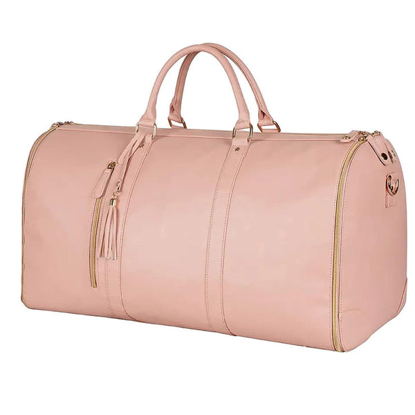 2 Inch 1 Hanging Suitcase Convertible Carry On Leather Garment Bag For Travel Suitcases