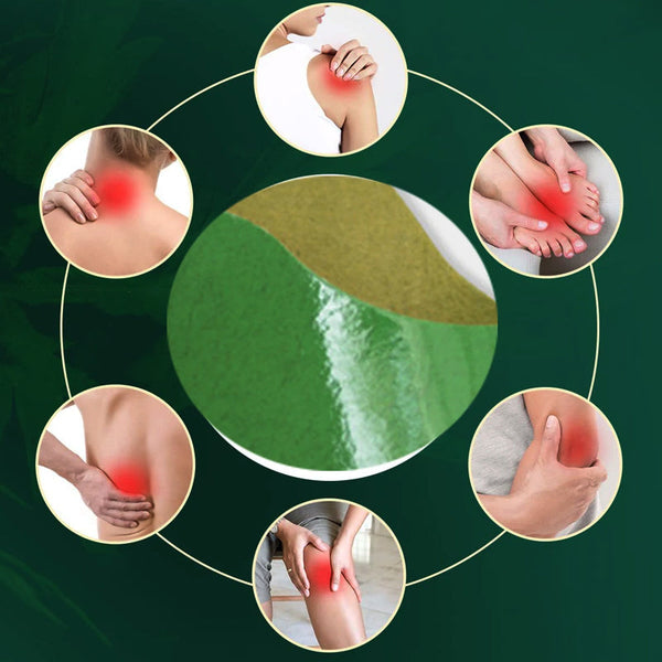 12/24 Count Warming Wormwood Herbal Plaster Heat Patches For Knees Back Neck Shoulder Other Natural Remedies