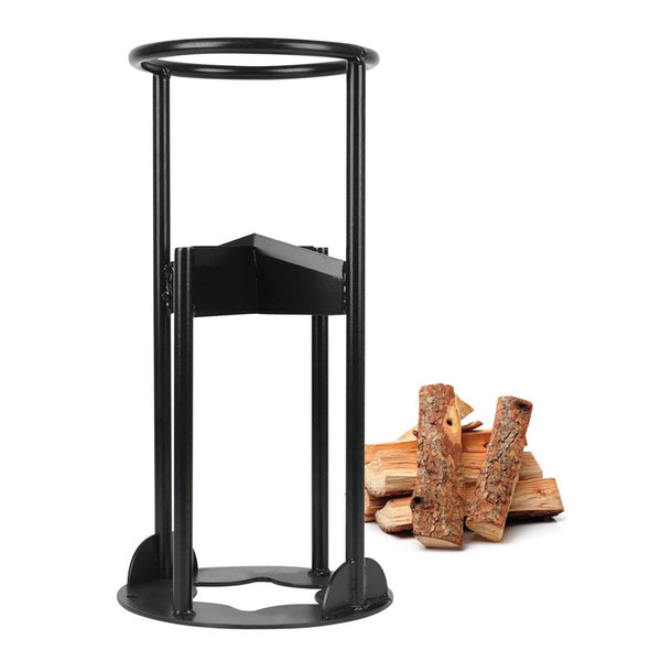 Durable Manual Firewood Splitter Heavy Duty Manganese Steel Log Holder Log Splitters