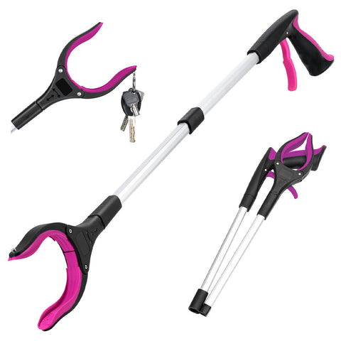 Arm Extension Steel Foldable Grabber Reacher Tool For Seniors Limited Mobility Other Hand Tools