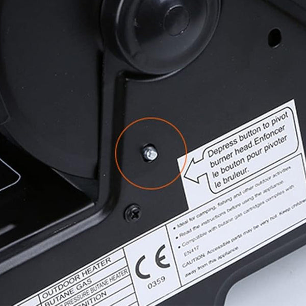 2 In 1 Camping Space Heater With Handle For And Fishing Heaters