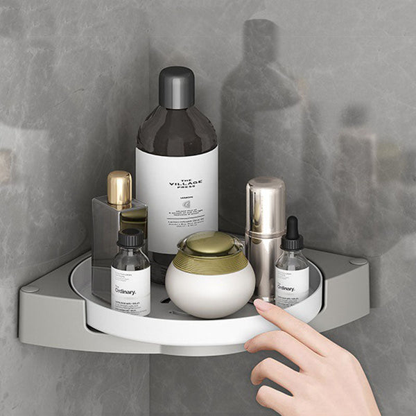 Bath Caddies & Trays 360 Degree Rotate Shower Caddy Corner Lazy Susan Organizer Turntable Maximize