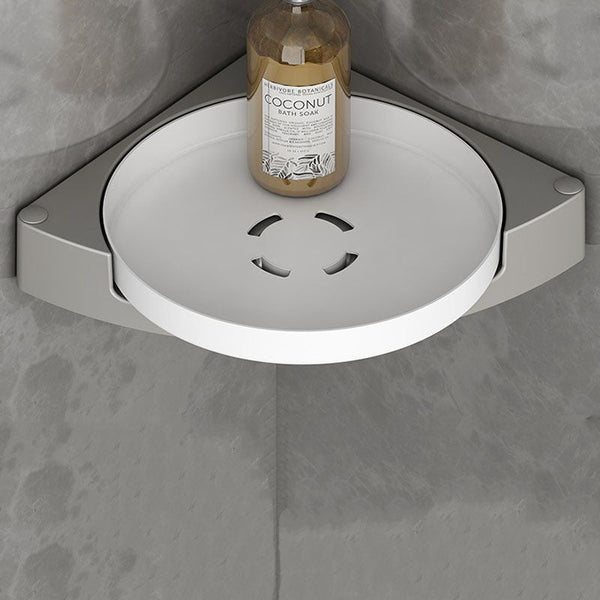 Bath Caddies & Trays 360 Degree Rotate Shower Caddy Corner Lazy Susan Organizer Turntable Maximize