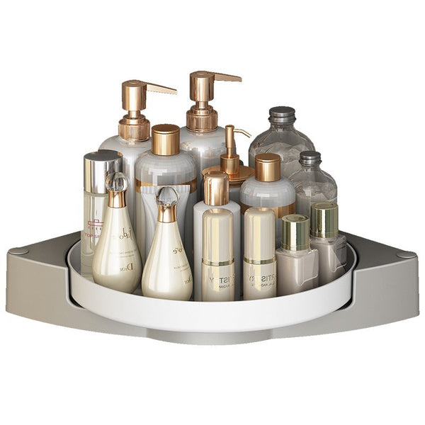 Bath Caddies & Trays 360 Degree Rotate Shower Caddy Corner Lazy Susan Organizer Turntable Maximize