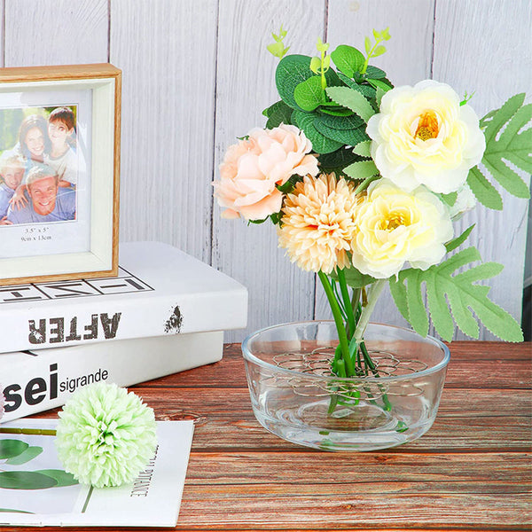 Floral Décor 3 Pack Wire Flower Arranging Tool Reusable Bendable Grid Stainless Steel