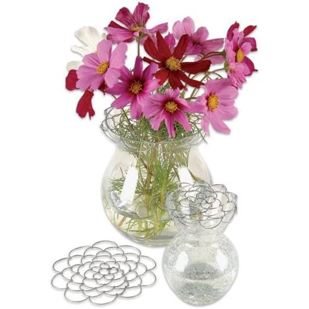 Floral Décor 3 Pack Wire Flower Arranging Tool Reusable Bendable Grid Stainless Steel