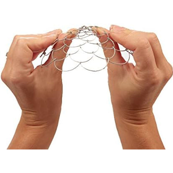 Floral Décor 3 Pack Wire Flower Arranging Tool Reusable Bendable Grid Stainless Steel