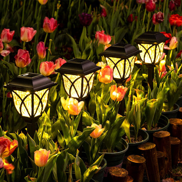 Waterproof Outdoor Led Solar Landscape Lights Available In 2 Pack Or 6 Landscape & Walkway Lights