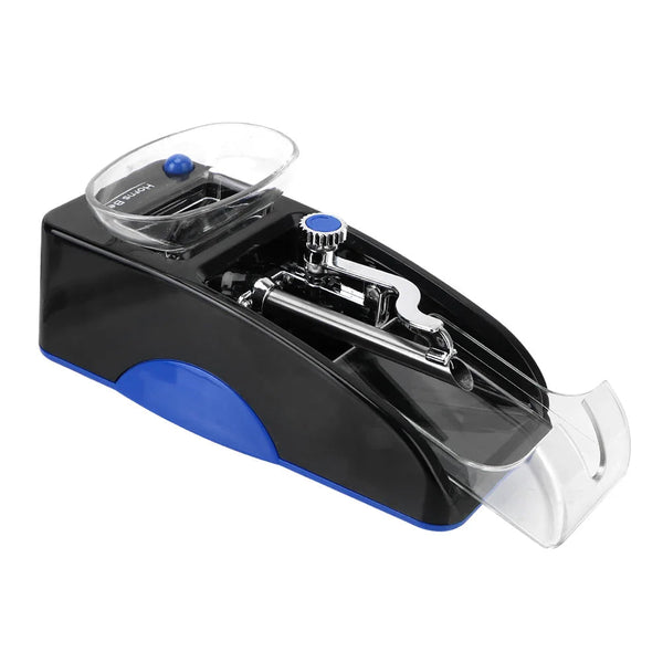 Electric Automatic Cigarette Rolling Machine Blue Novelty