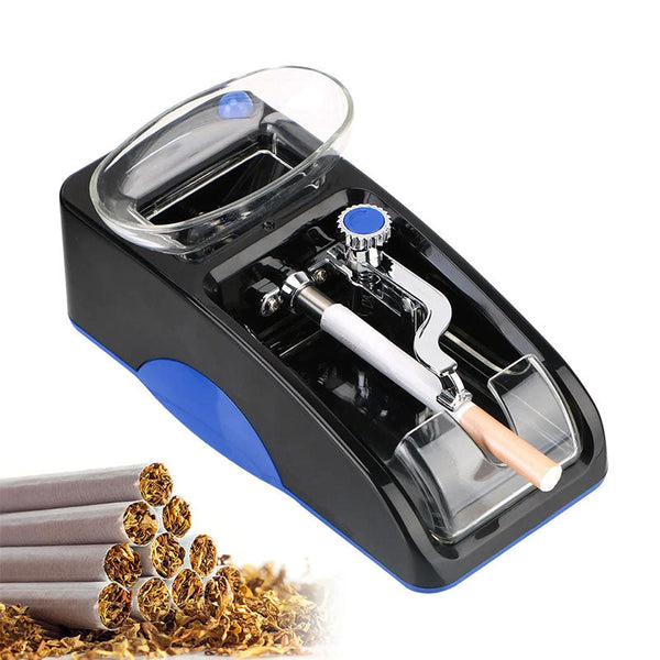 Electric Automatic Cigarette Rolling Machine Blue Novelty