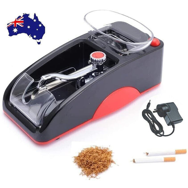Electric Automatic Cigarette Rolling Machine Red Novelty