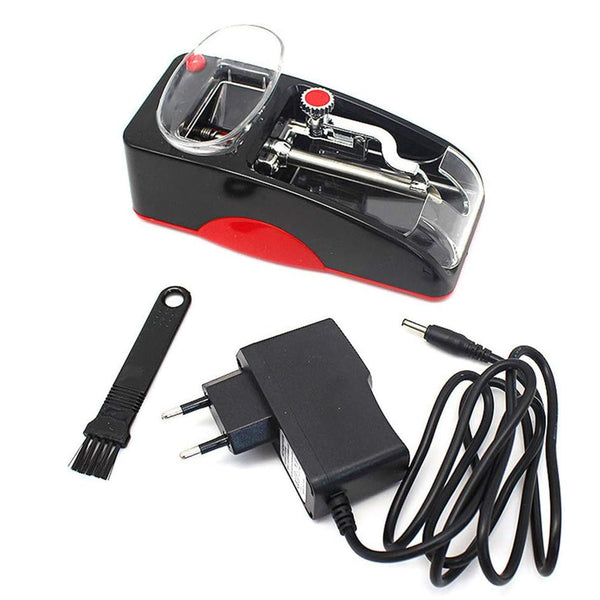 Electric Automatic Cigarette Rolling Machine Red Novelty