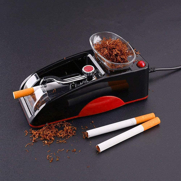 Electric Automatic Cigarette Rolling Machine Red Novelty