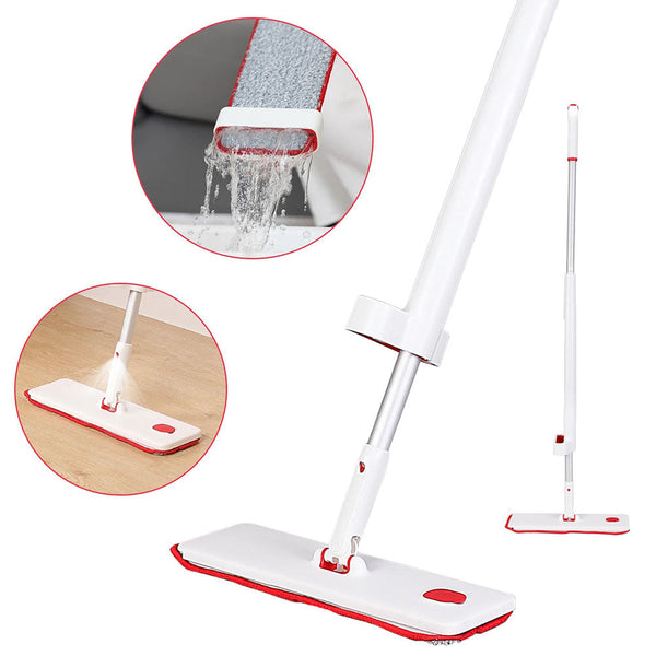 Self Wringing Microfiber Spray Flat Mop For Kitchen Wood Ceramic Tiles Floor Cleaning Mops Brooms & Scrubbers