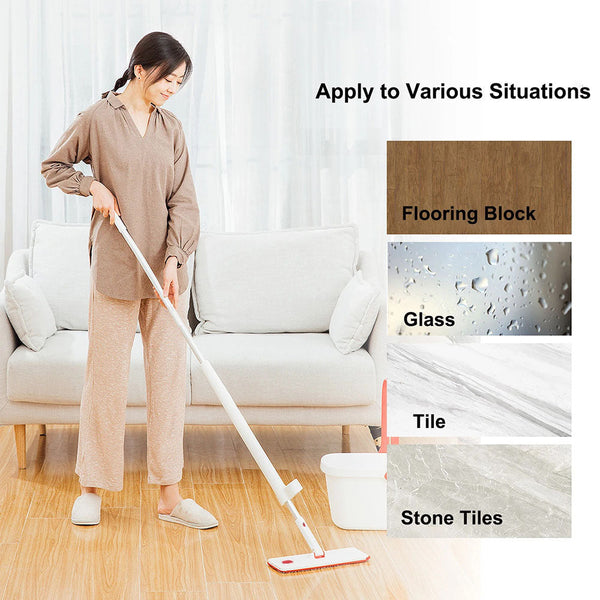 Self Wringing Microfiber Spray Flat Mop For Kitchen Wood Ceramic Tiles Floor Cleaning Mops Brooms & Scrubbers