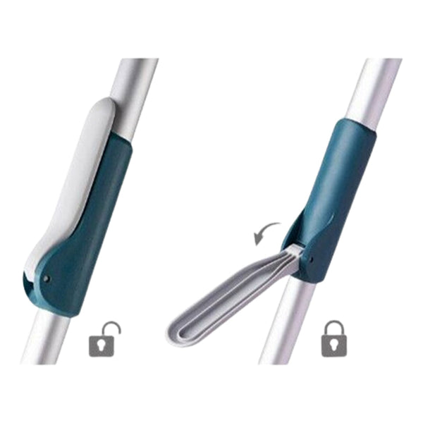 2 In 1 Function Floor Scrub Brush With Soft Scrape Mops Brooms & Scrubbers